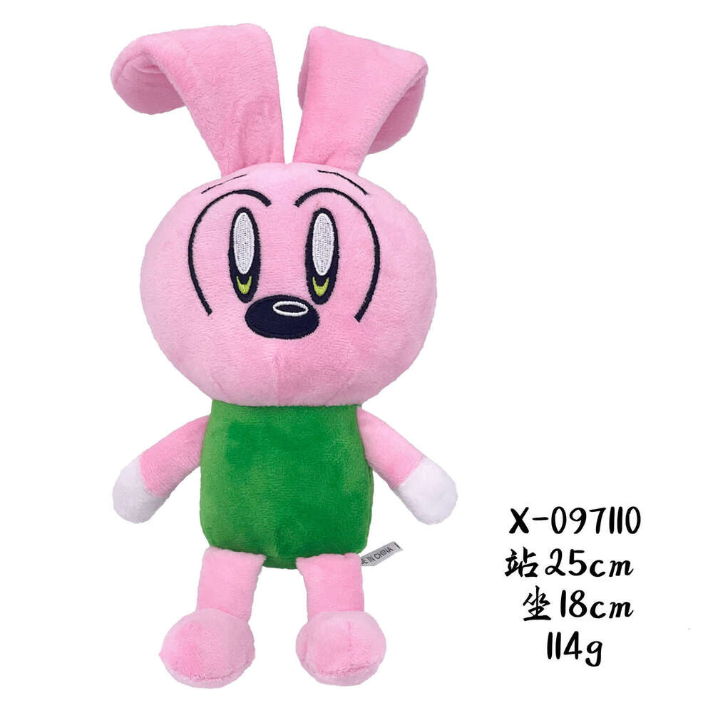 New RiggyMonkey Blue Rabbit Doll Plush Toy
