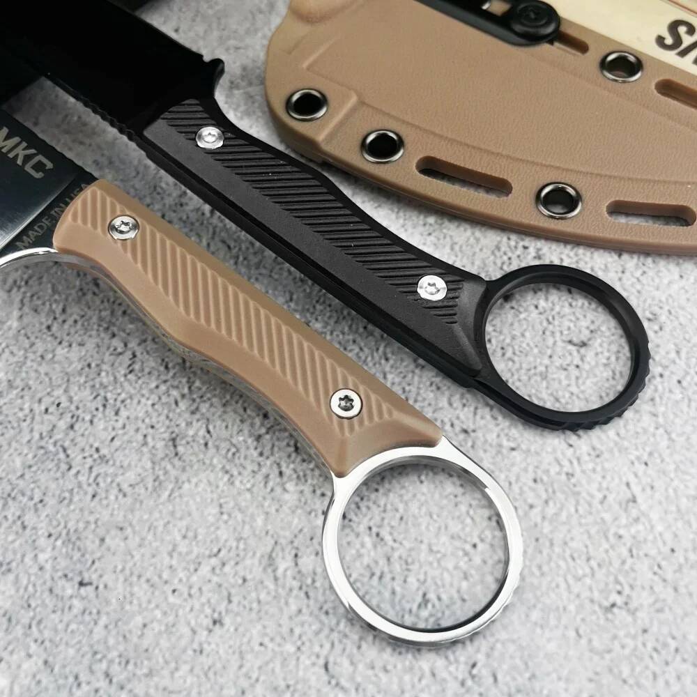 New C High Hardness Fixed 8Cr13Mov Blade with Sheath Portable Outdoor Camping Survival Cutting Rescue Knife high-quality
