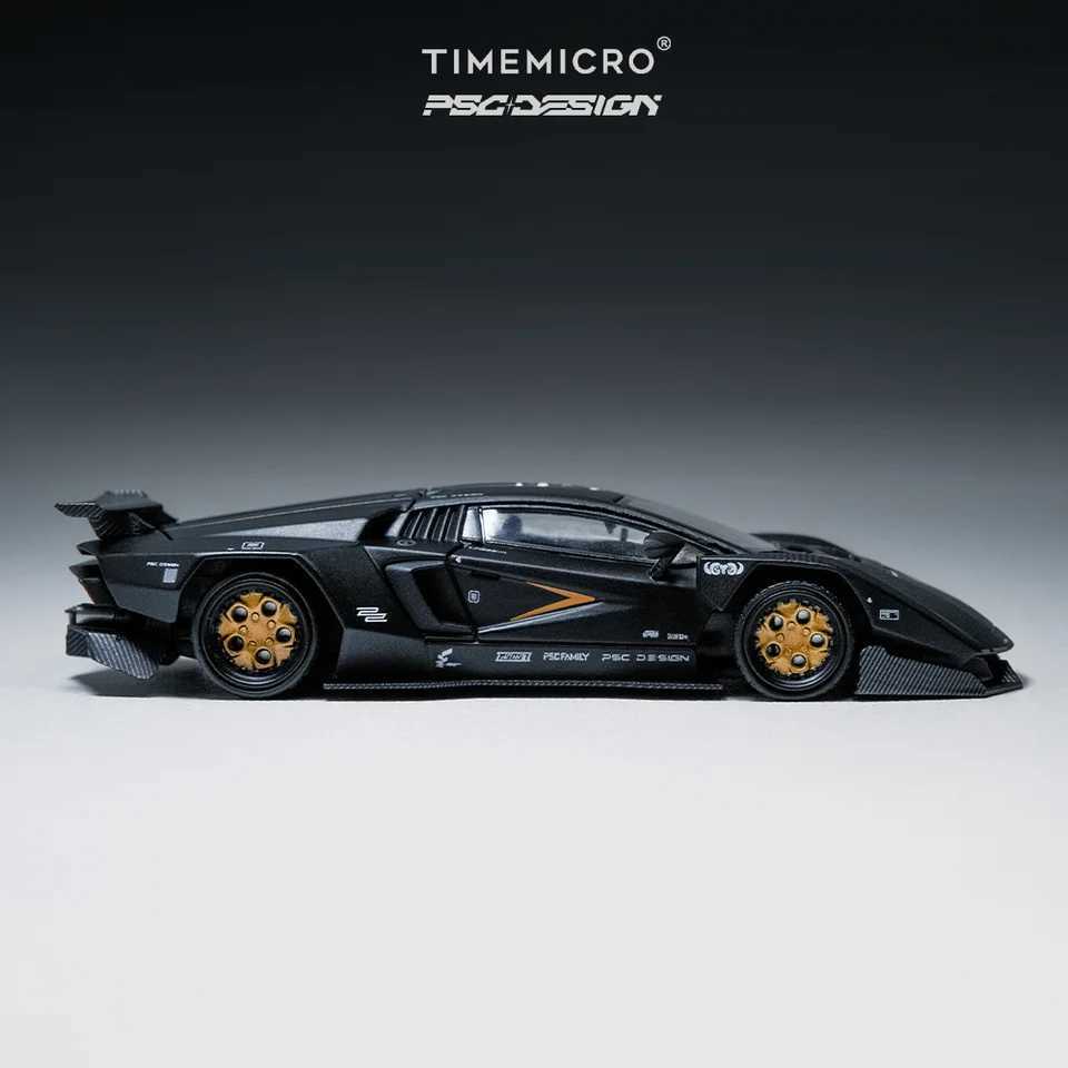 TimeMicro PSC DESIGN 1 64 PSC Countach Pure white Edition Alloy Car Model Z250724