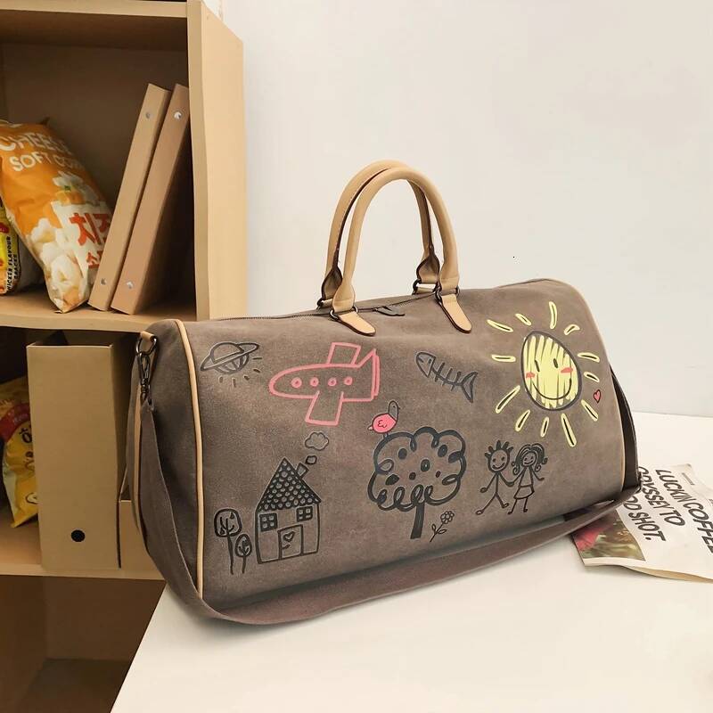 Suower Personal Travel Trendy Ocean Carrier Pack For Business Outdoor Lage Bag Leisure Large Capacity Handbag