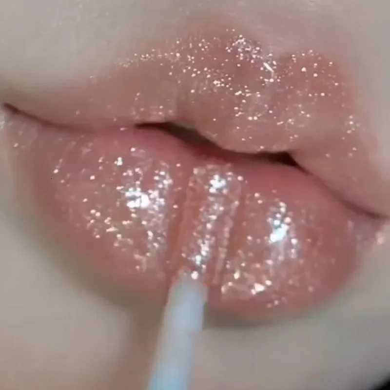 Waterproof Diamond Shimmer Glitter Lip Gloss 5 Colors Sparkling Glitter Liquid Lipstick Diamond Pearl Lip Gloss Sexy Lip Make UpXJ250724