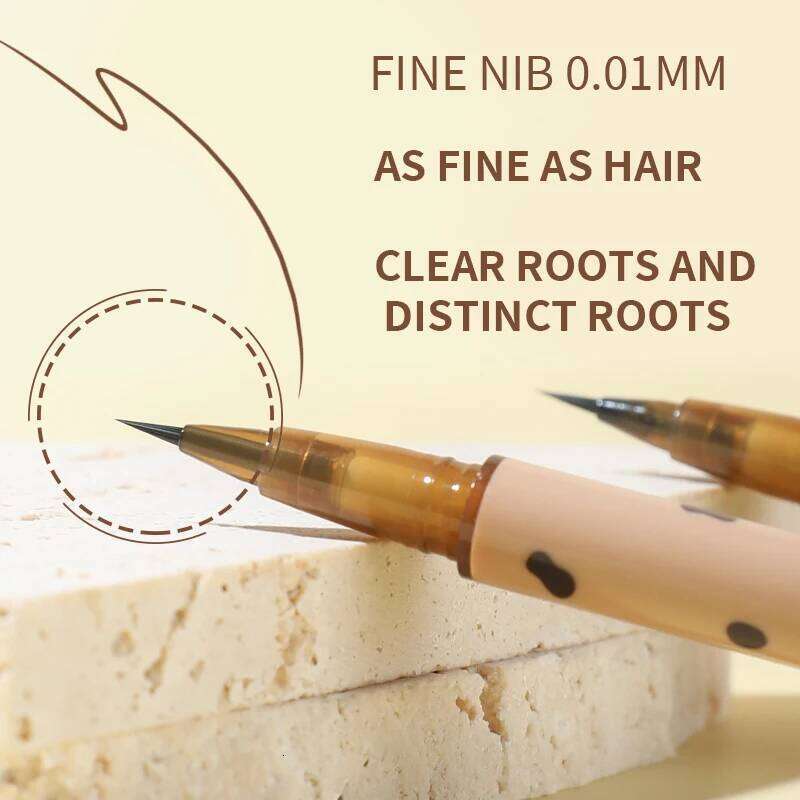 Slim and Exquisite Liquid Eyeliner Pen With Ultra Fine Tip Quick Drying Waterproof And Sdge Proof To Create Natural Eye Makeup X25072