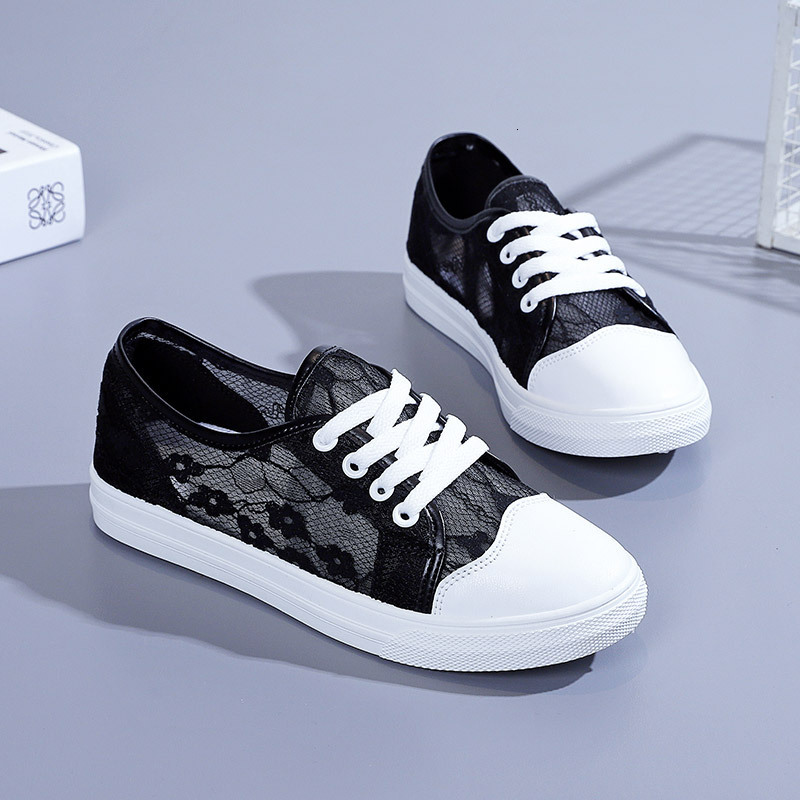 2025 Spring Summer New Women's Breathable White Versatile Mesh Shoes Ins Trend Thin Casual Sneakers ddmythur