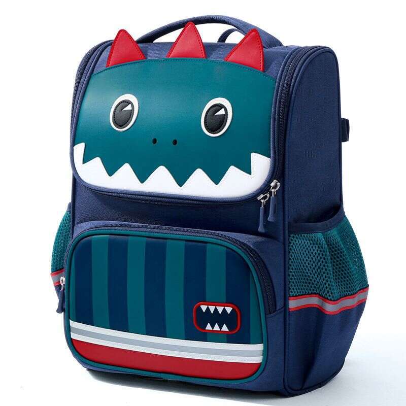 Cartoon Schoolbag For Elementary Students Boys Grades Children's School Enrollment Backpack