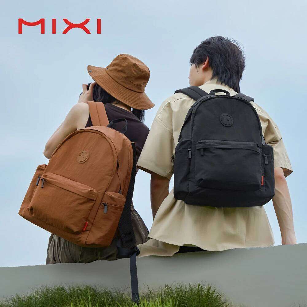 Mixi Outdoor Lightweight Casual Carry On Laptop Backpack Travel Bookbag Water Resistant Durable Small Hiking Bag