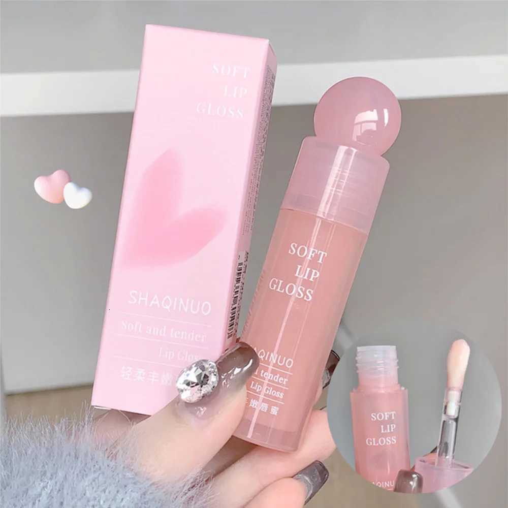 Moisturizing Lip Honey with Pearlescent Glitter - Nourishing Lip Care Oil for a Dewy Water-Light Shine - Perfect for Stacking aXJ250724