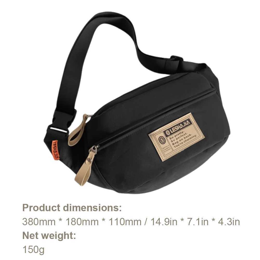 Crossbody Purse for Men Wen Zipper Closure Lightweight Shoulder Bag Crossbody Daypack Fanny Pack for Travel Shopping Y250724
