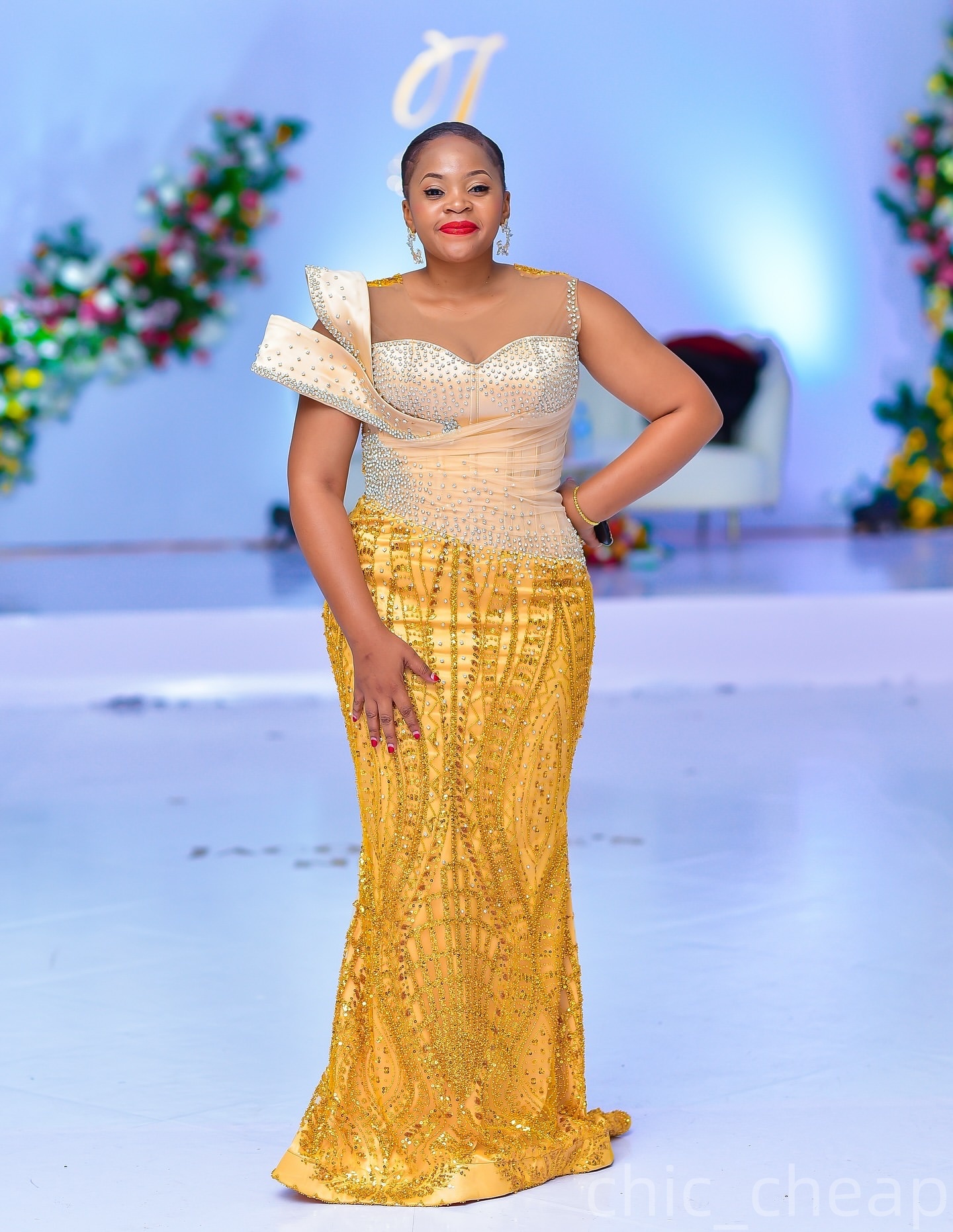 Mermaid Yellow Prom Dresses 2025 Crystals Sequined Sheer Neck Sparkly Evening Formal Party Second Birthday Engagement Gowns Plus Size Dress For Specia