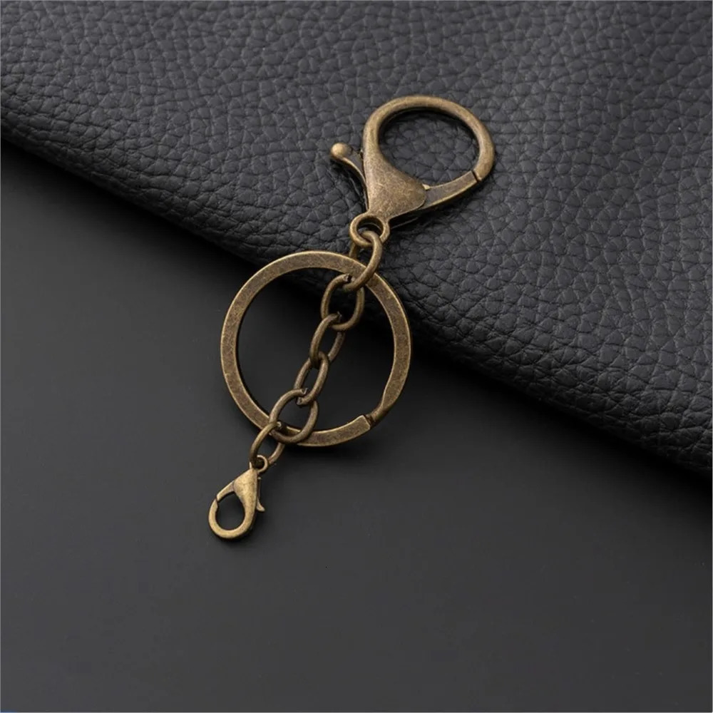 5Pcs Metal Swivel Lanyard Snap Hook Lobster Clasps Lanyard Keyrings Keychain For DIY Jewelry Making Supplies Findings Accessorie 250723