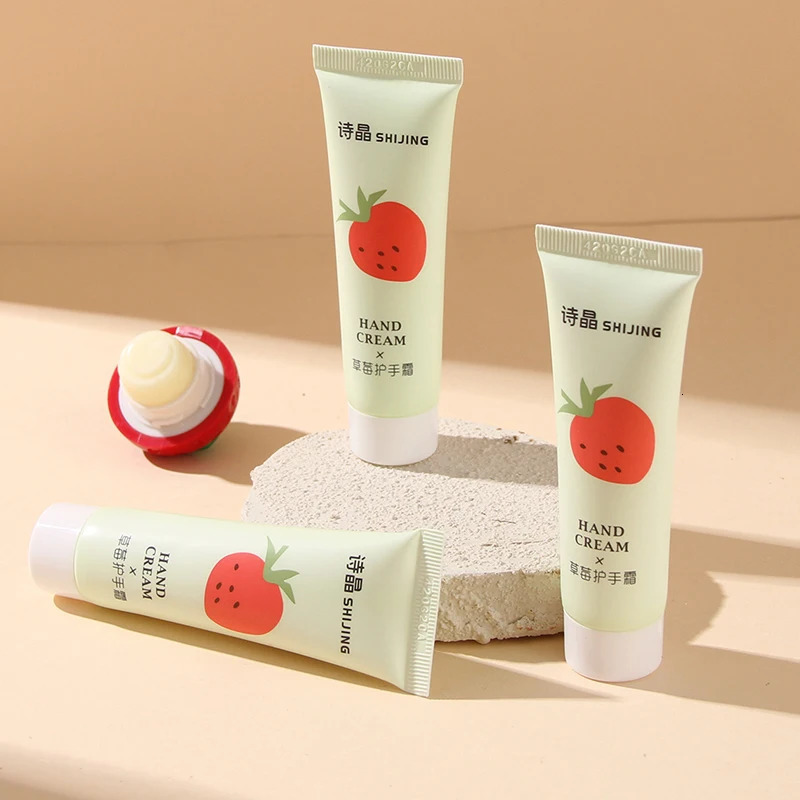 Peach Strawberry and Nut Hydrating Moisturizing Lip Balm Winter Antifreeze AntiCrack Repair 250716