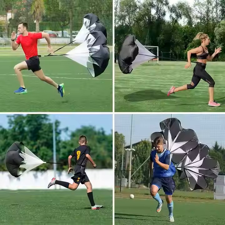 Speed Enhancement Tool - Durable Running Parachute for Professional Athletes & Fitness Enthusiasts