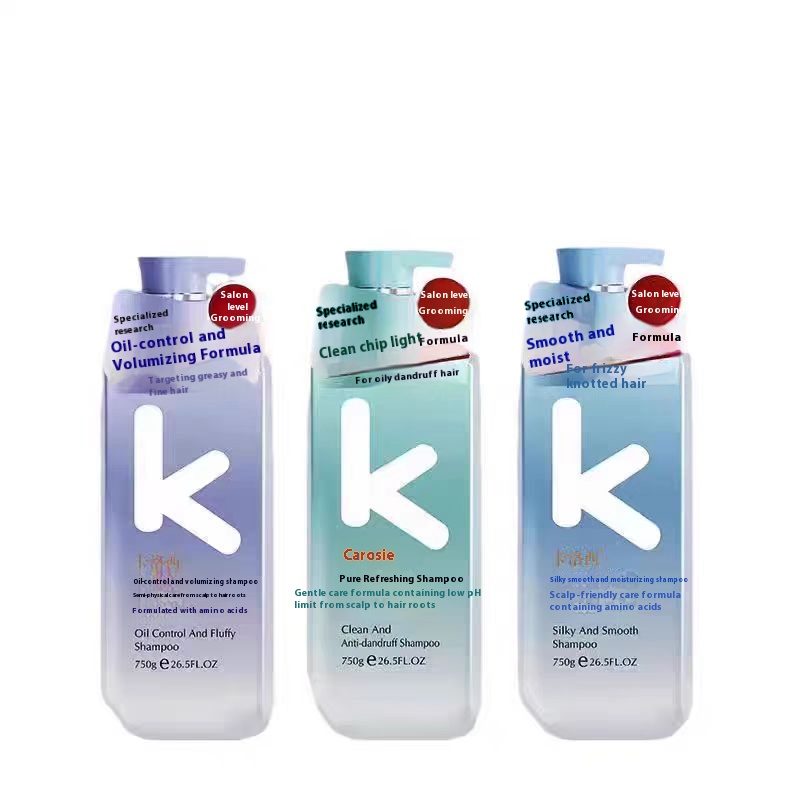 Oil Control Fluffy Shampoo Anti-Dandruff Anti-Itch Degreasing Smooth Silky Refreshing Moisturizing Shampoo Conditioner Shampoo