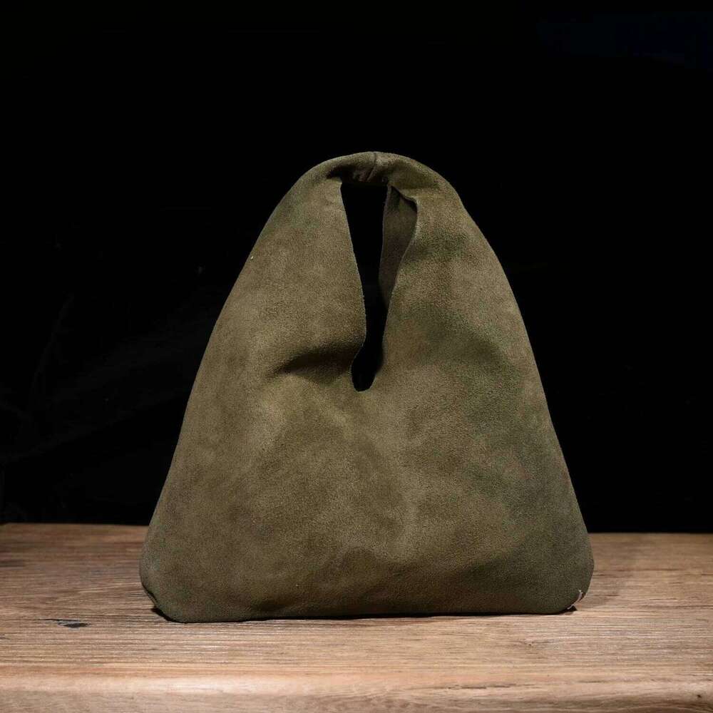 Luxurious designer European And American Fashion Frosted Suede High-quality Top Layer Cowhide Women Bag Simple Casual Versatile Mini Handbag Trendy