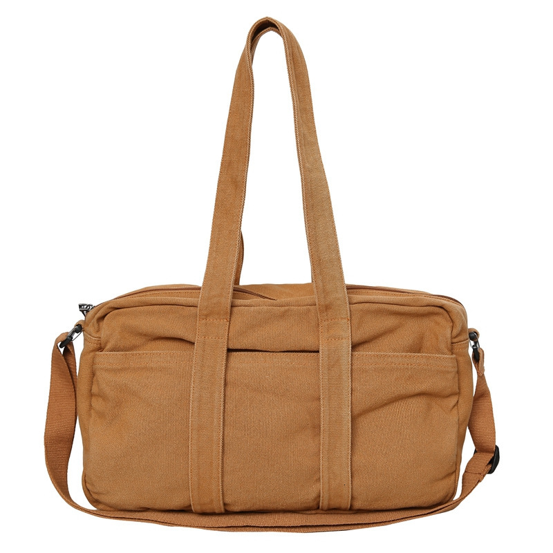 2025 Designer's New Large Capacity Leisure Multi functional Handbag Multi functional Student Crossbody Bag