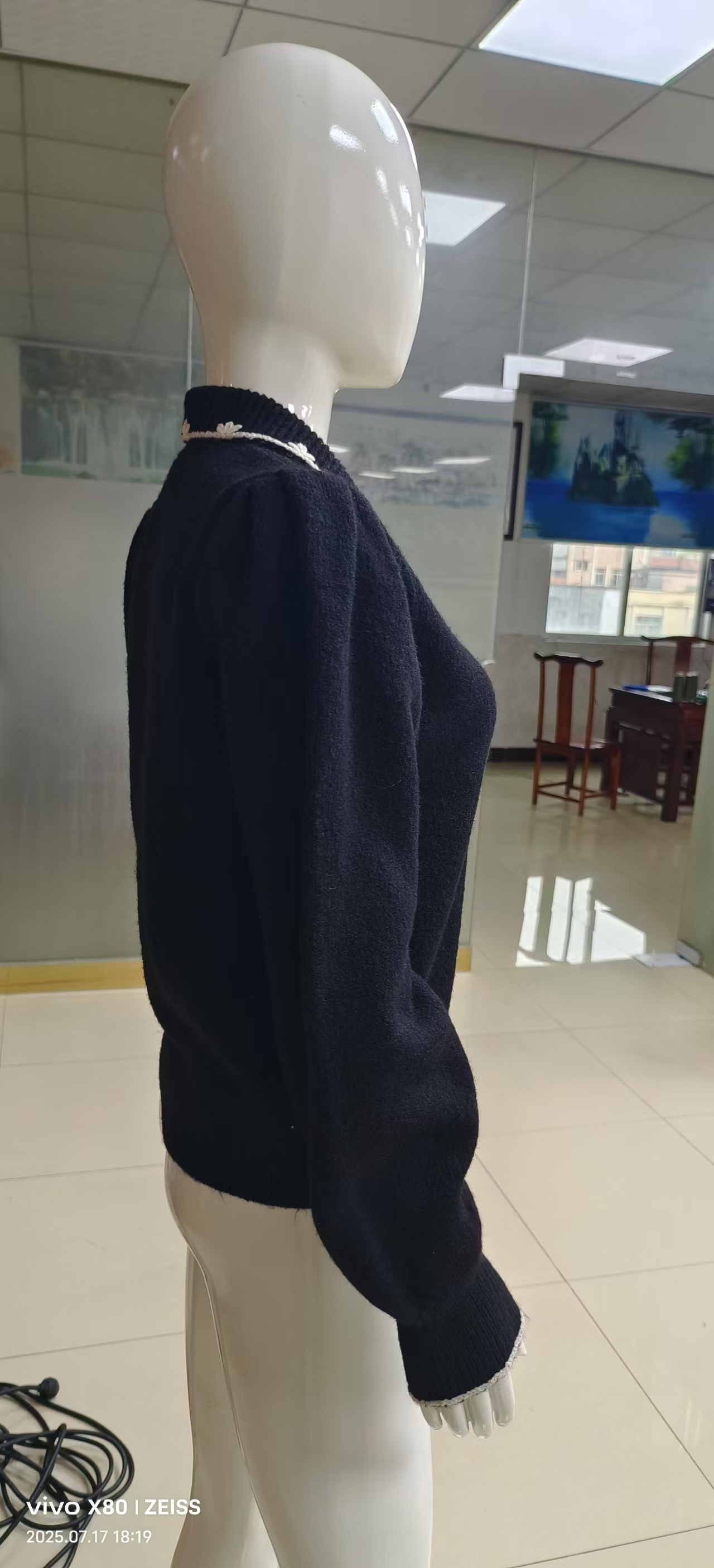 Women's hand embroidered doll collar Diverse styles available for customization