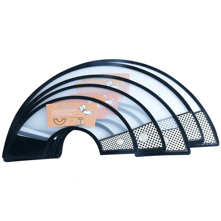 High Quality Pet Circle Guard Collar Ring Cat Dog Anti-Bite Beauty Protective Shield Wound Cover Dog Cat Neck Collar 250716