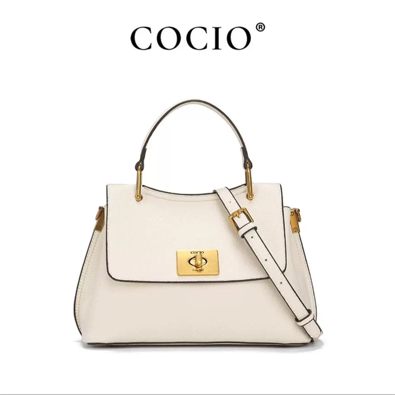 COCIO designer bag New minimalist high-quality shoulder bag leather casual womens bag large capacity handbag