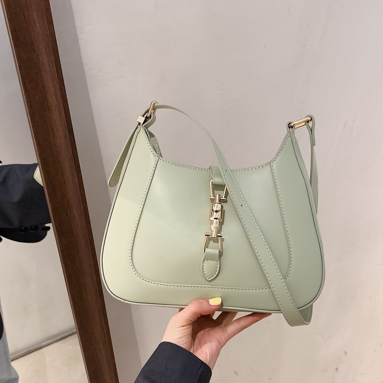 Luxury Brand Designer Bag This Year's Trend Small Bags Women's Bags 2025 New Niche Design Fashion Underarm Bags High-End Versatile Shoulder 