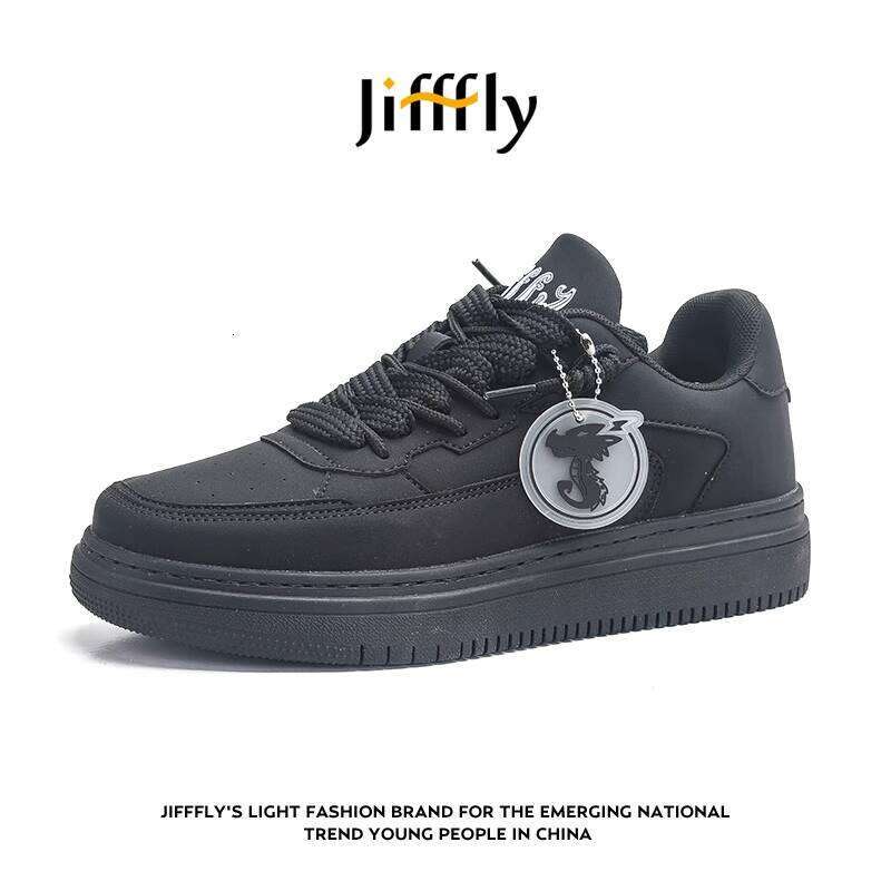 Jifffly Men's Fall/Winter Trendy Sneakers - Original Streetwear Casual Shoes for Couples