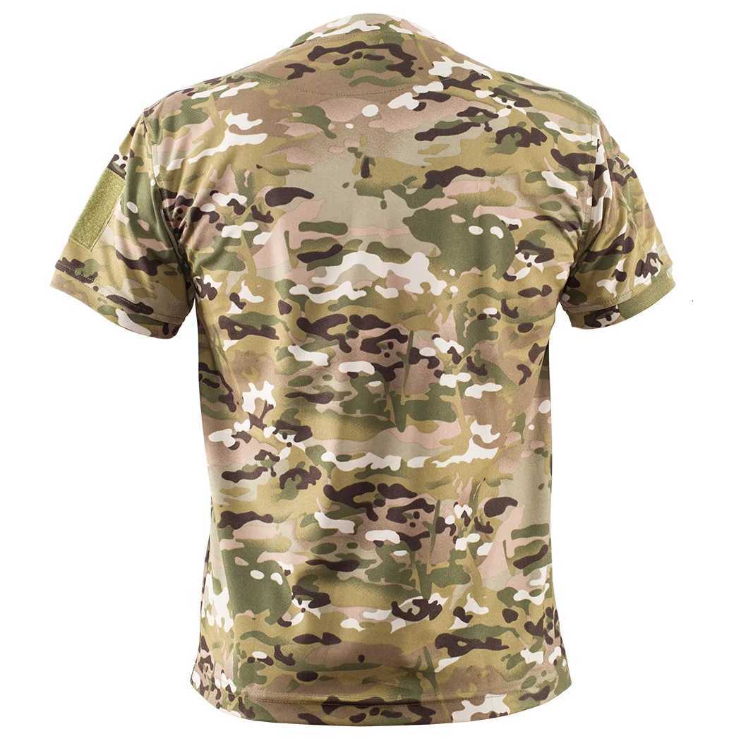 Mege Men Tactical T-shirt Quick-drying Short Sleeve T Shirt Hunting Clothes Y250724