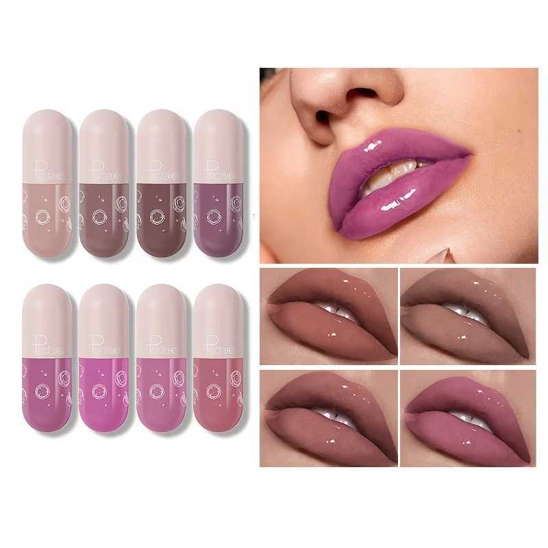 Capsule Lip Gloss non-transfer and non-sticky lip lacquer water-like mirror gloss easy to carrySuitable for Valentines DayXJ250724