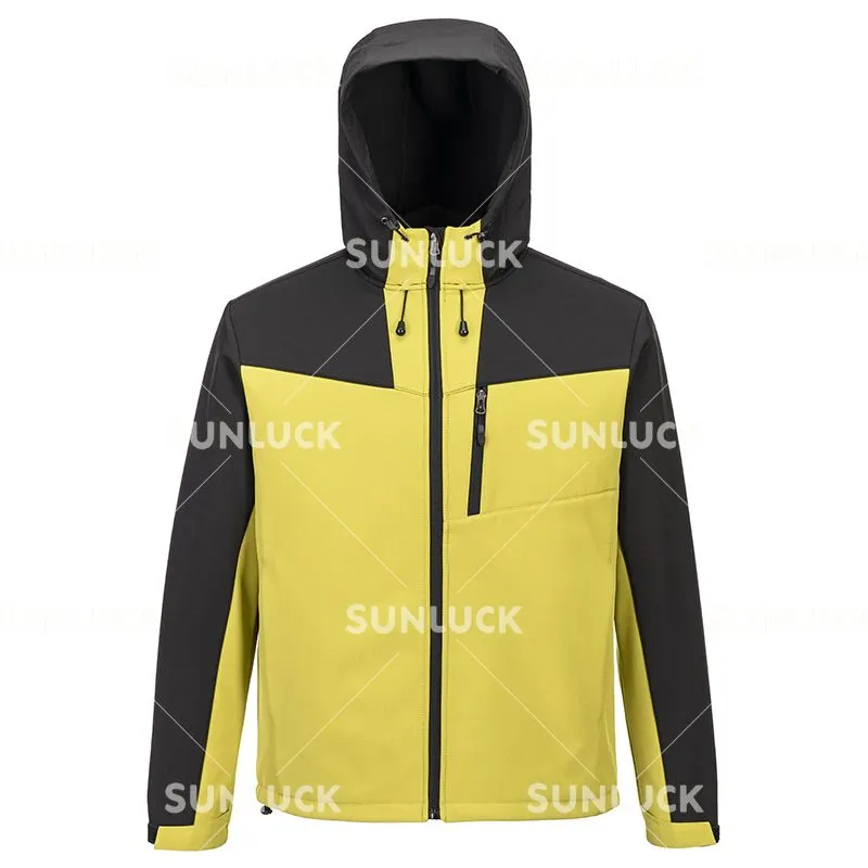 SOFT SHELL JACKETS NO.YFZ-11 300G four sided elastic composite fabric