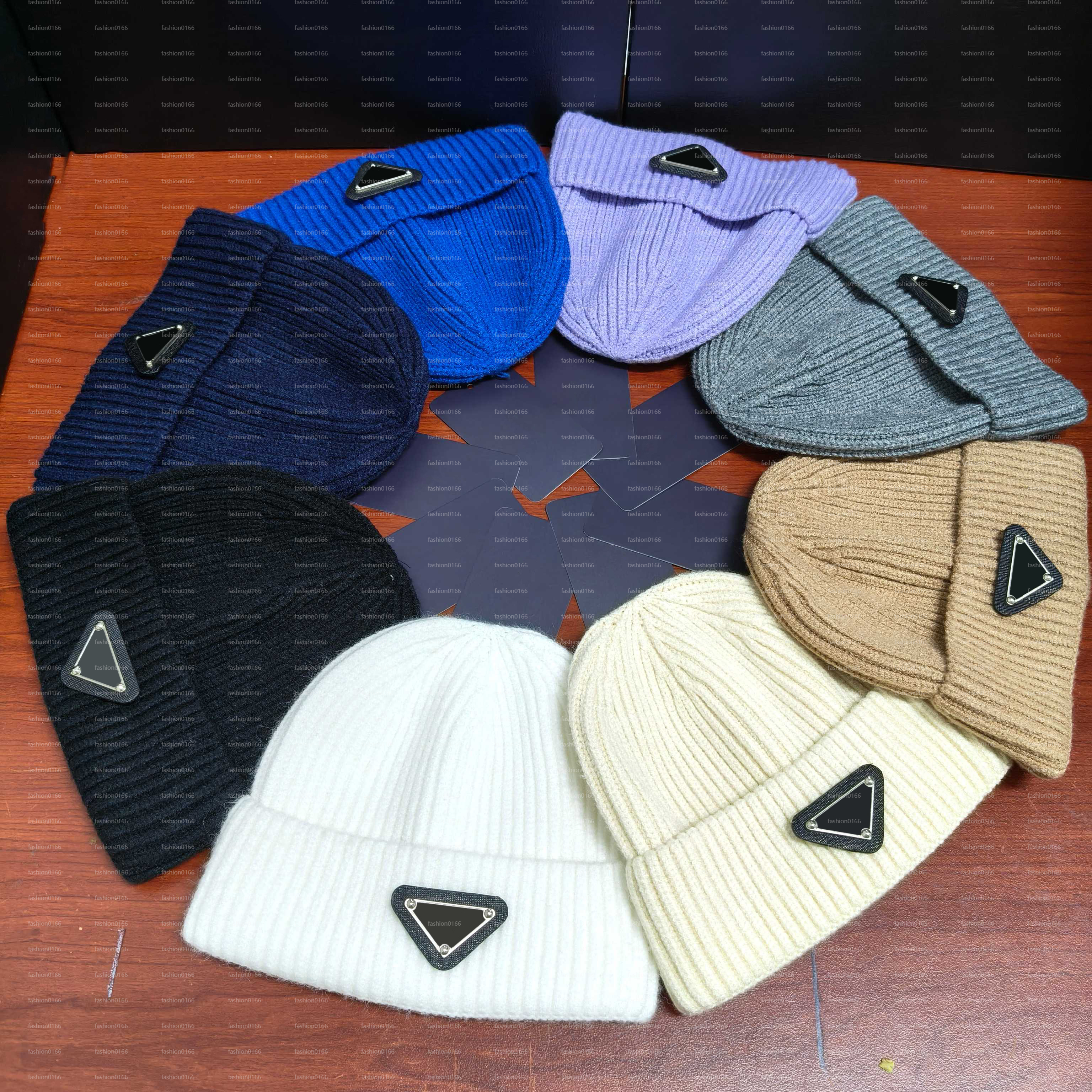Unisex knitted beanie designer bonnet solid autumn Winter Skull Caps luxury designer mens hat fashionable Outdoor ski caps Fashion accessories wholesale