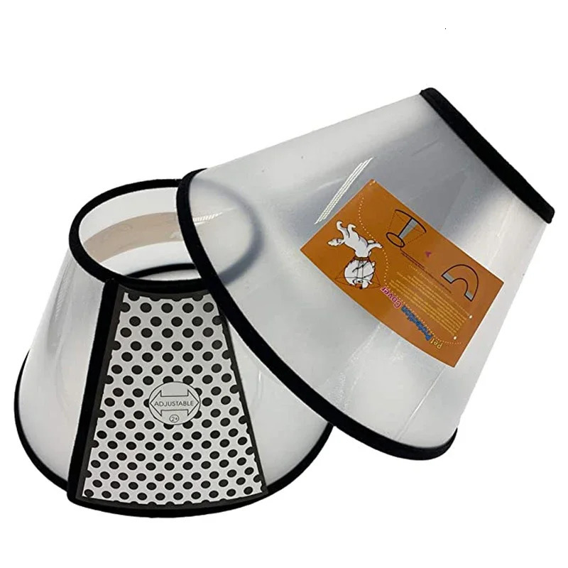 Pet Elizabeth Collar Puppy Anti Bite Grasping Collar for Small Sizes Dogs Recovery Cone Ring Cats Neck Wound Healing Accessories 250716