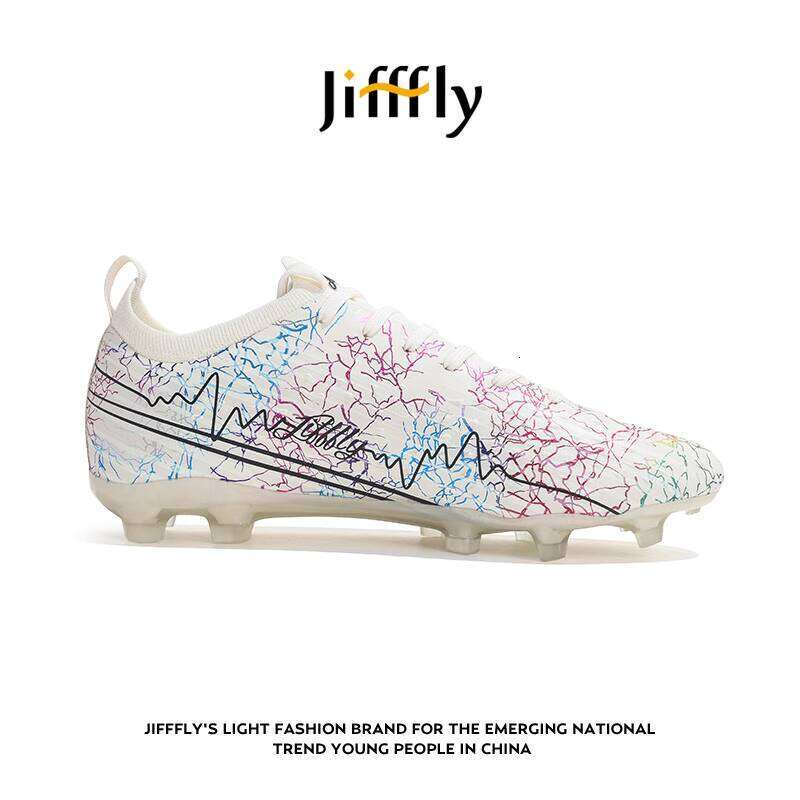 Autumn Winter 2025 JiffFly Male FG Football Cleats with Durable Long Nails for Competitive Training JFY-902