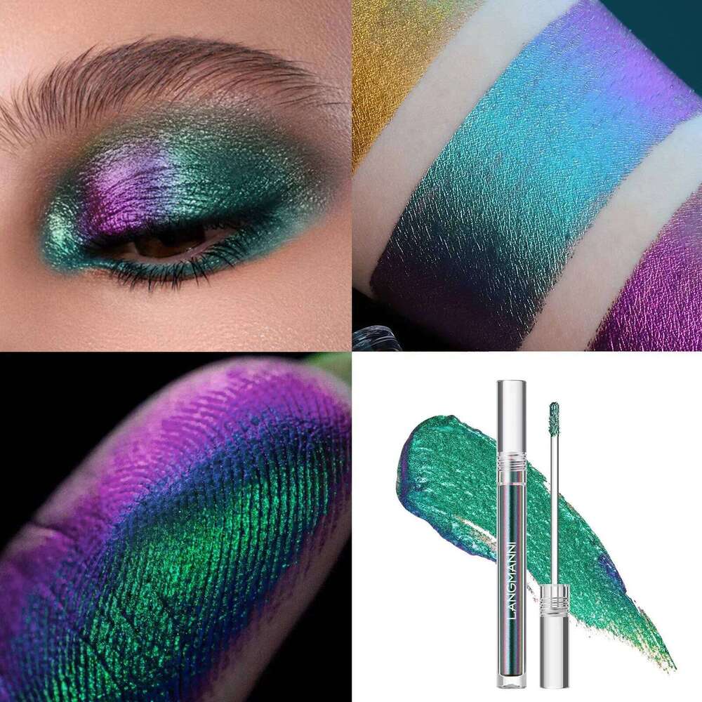 1pc Chameleon Liquid Eyeshadows Shiny Longlasting Eye Shadow Duochrome Eyeshadow Fashion High Quality Make Up Art Women Cosmetic X250