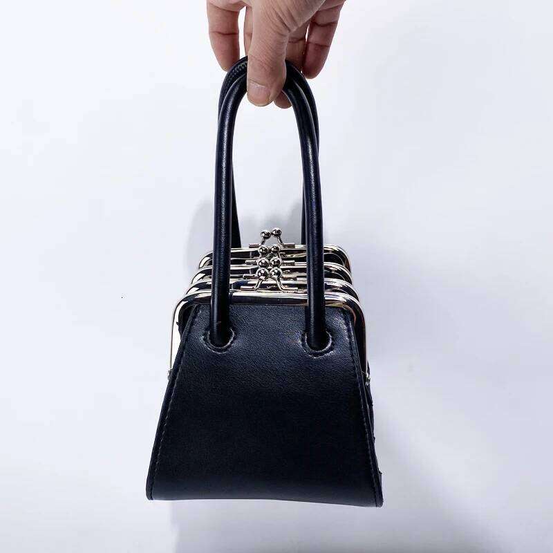 Women's Bags Designer England Style Clip Accodion Bags Fo Women Designe Handbags And Puses New In PU Sequined Top Handle Mini