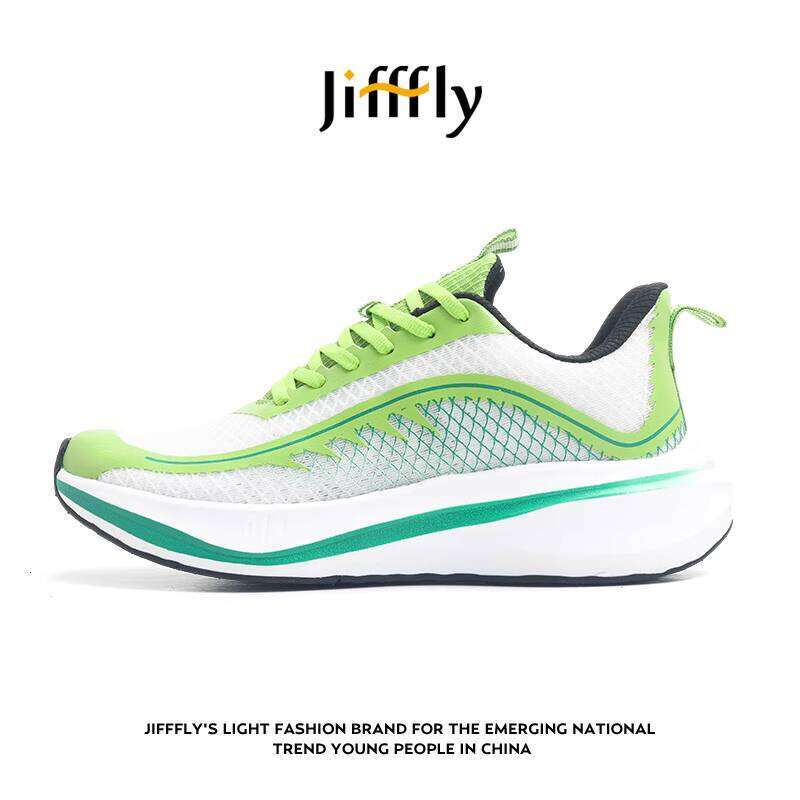 Jifffly Men's Running Shoes - Lightweight Cushioned Speed Race Sneakers for Fall/Winter