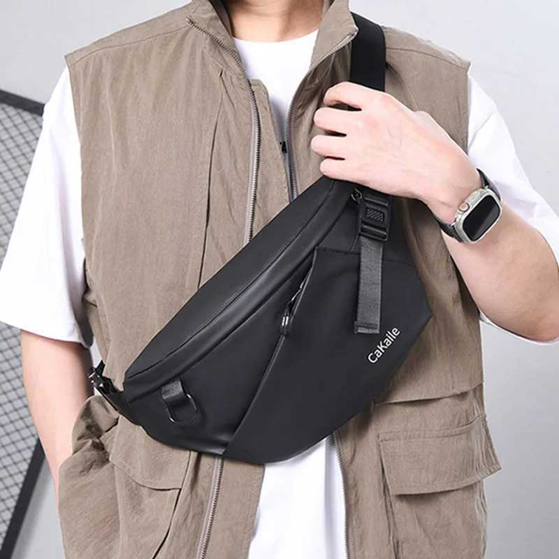 New High Quality Paneled Waist Packs Brand Unisex Ch Pack Casual Outdoor Travel Crossbody Bag Men Waist Belt Bags Y250724