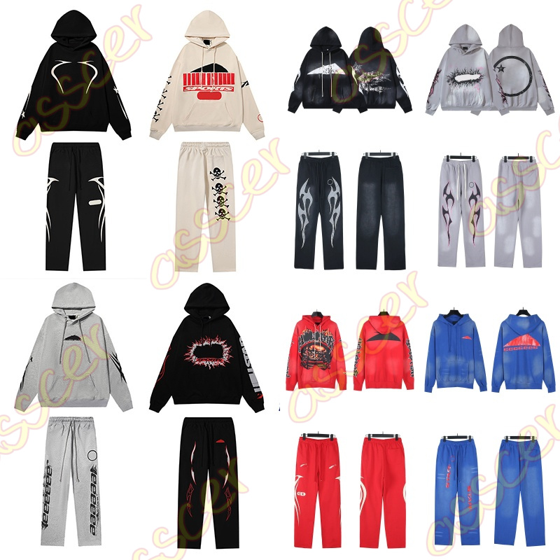 Designer Mens Hoodies Casual Loose Hooded Sweatshirts Womens Sportwear Pants Hoodie Pants Mens Sweatpants