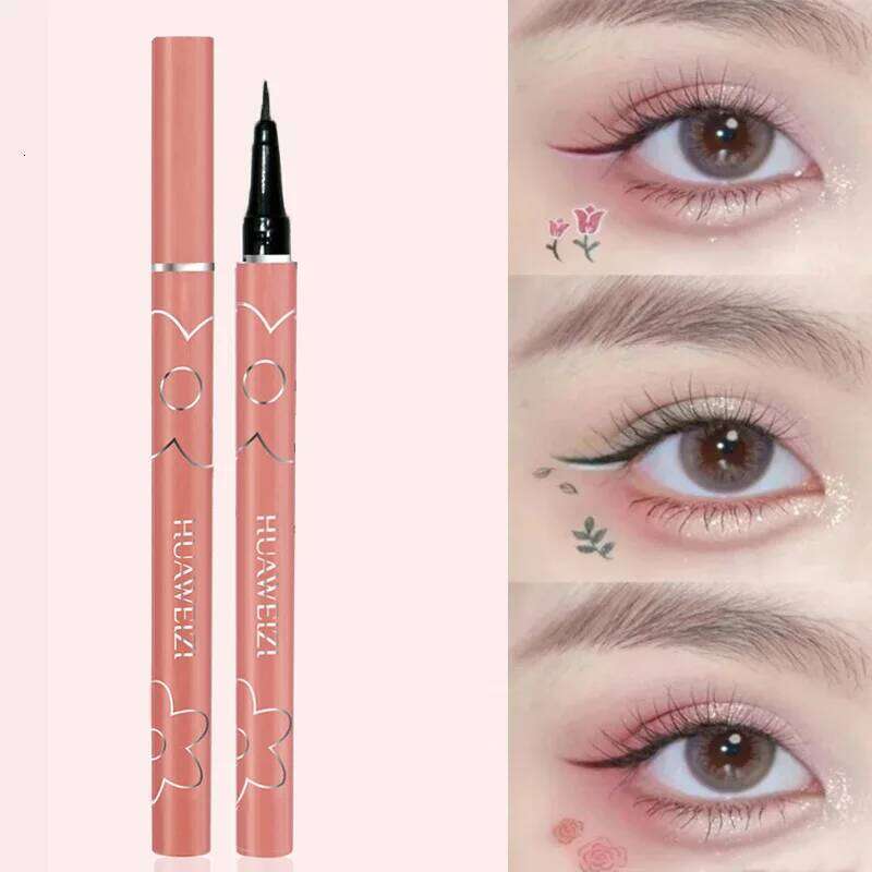 4 Colors Black Matte Liquid Waterproof Lasting Colorful Red Brown Quickily Drying Eyeliner Pencil Eyes Makeup Cosmetics X250725 X2507