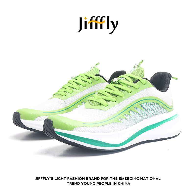 Jifffly Men's Running Shoes - Lightweight Cushioned Speed Race Sneakers for Fall/Winter