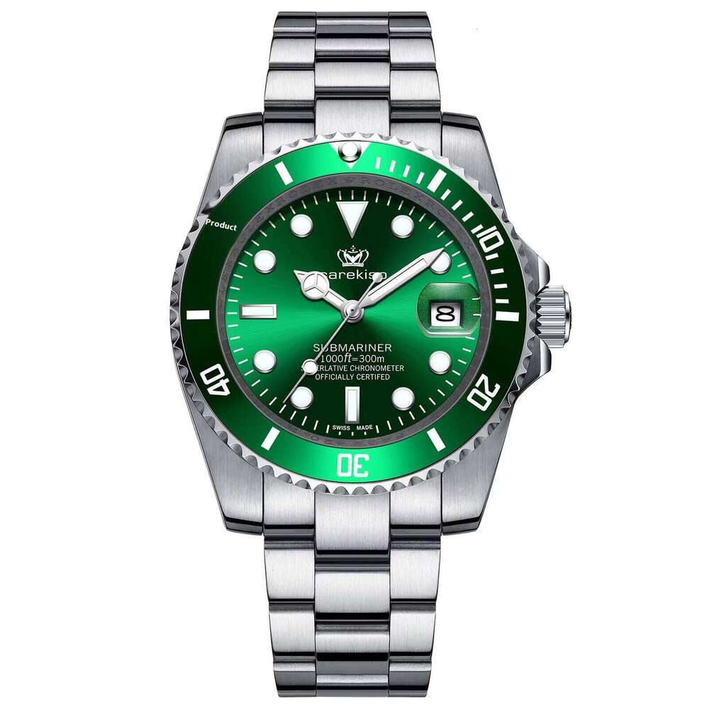 DHwatches POEDAGAR Kafeio New Men's Watch with Stainless Steel Band Waterproof Calendar Luminous Tremolo Student Charm-Hot Selling on