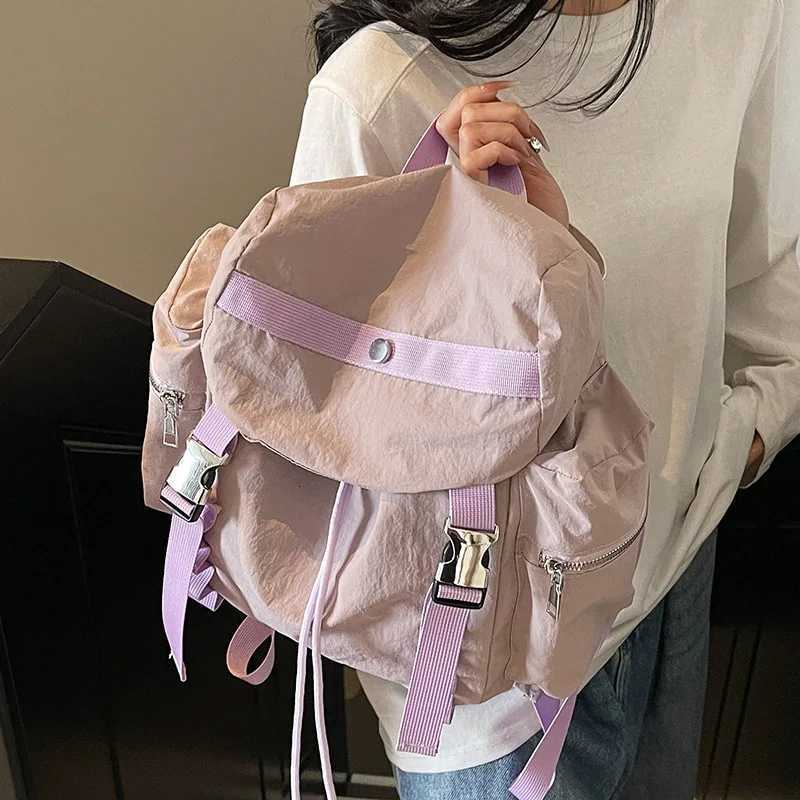 Trendy Simple Casual Lightweight Handbag Travel Bag Fi Hundred Sports Commuter Shoulder Bag Y250724