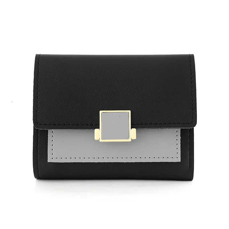 2023 Leather Women Wallets Hasp Lady Money Bags Zipper Coin Purse Woman Short Wallet Money ID Card Holder Bags Purses Pocket Z250725