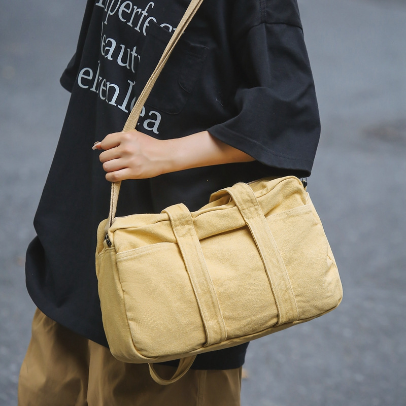 2025 Designer's New Large Capacity Leisure Multi functional Handbag Multi functional Student Crossbody Bag