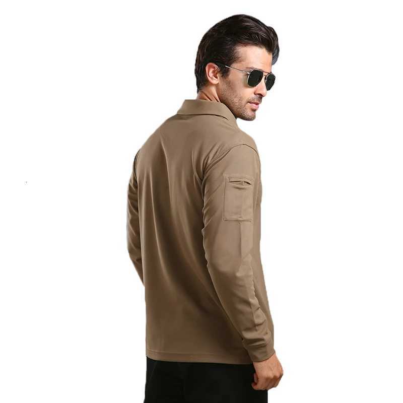 Mens Long Sleeve T-shirts Spring And Autumn Quick Dry Breathable Casual Long Sleeve T-shirts Elastic Outdoor Training Overalls Y250724