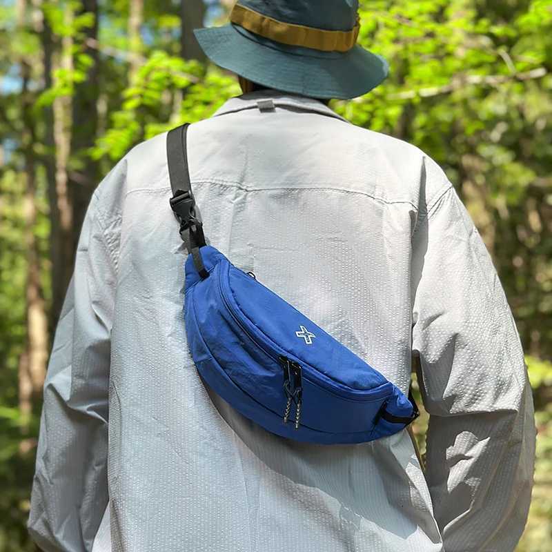 Casual Waterproof Ch Bags Large Capacity Crossbody Bags Korean Style Waist Bag Fanny Pack for Mens Travel Bag Banana Y250724