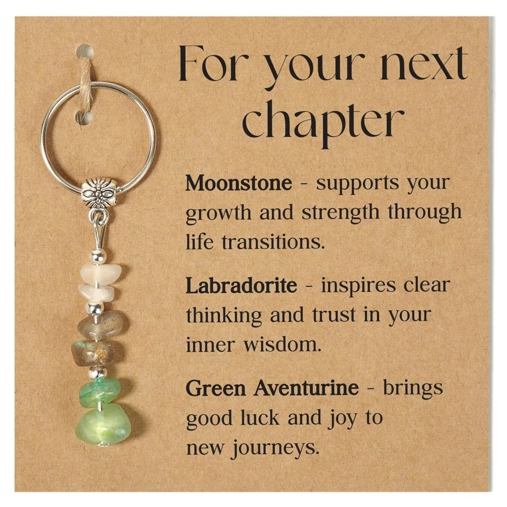 Crystal Keychain Cute College Gifts Retirement Gifts For Coworker Leaving For Job Farewell Going Away Beginnings Br 250722