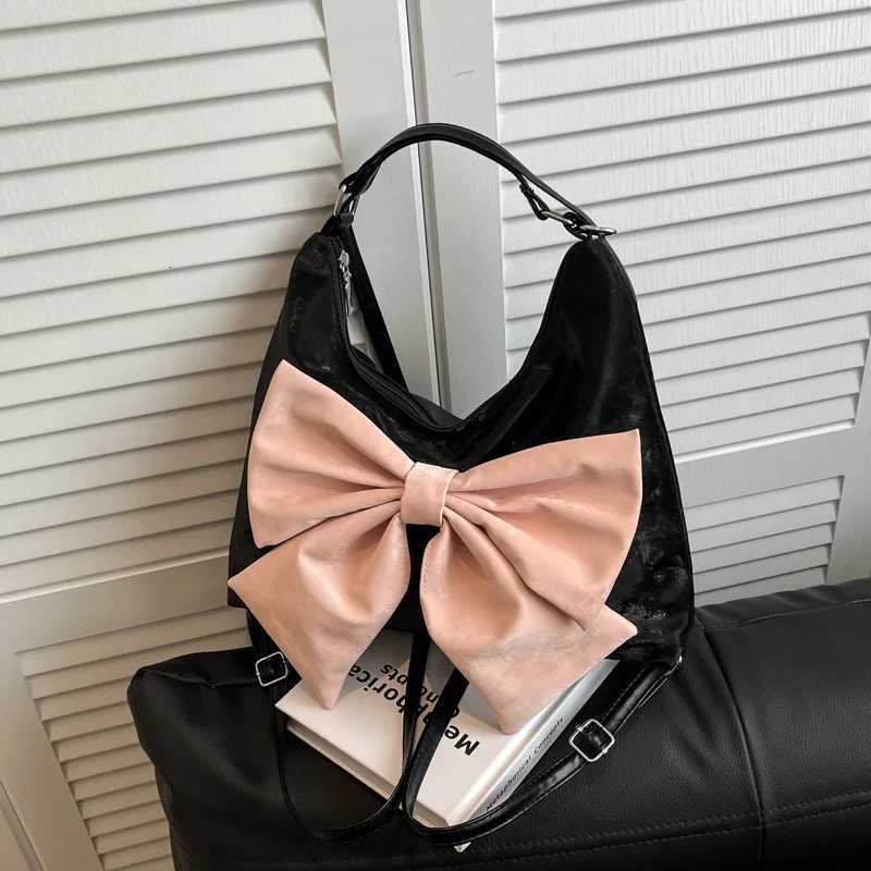 Sweet commuter underarm bag for women large capacity e bag multi-purpose student tote bag for class Y250725