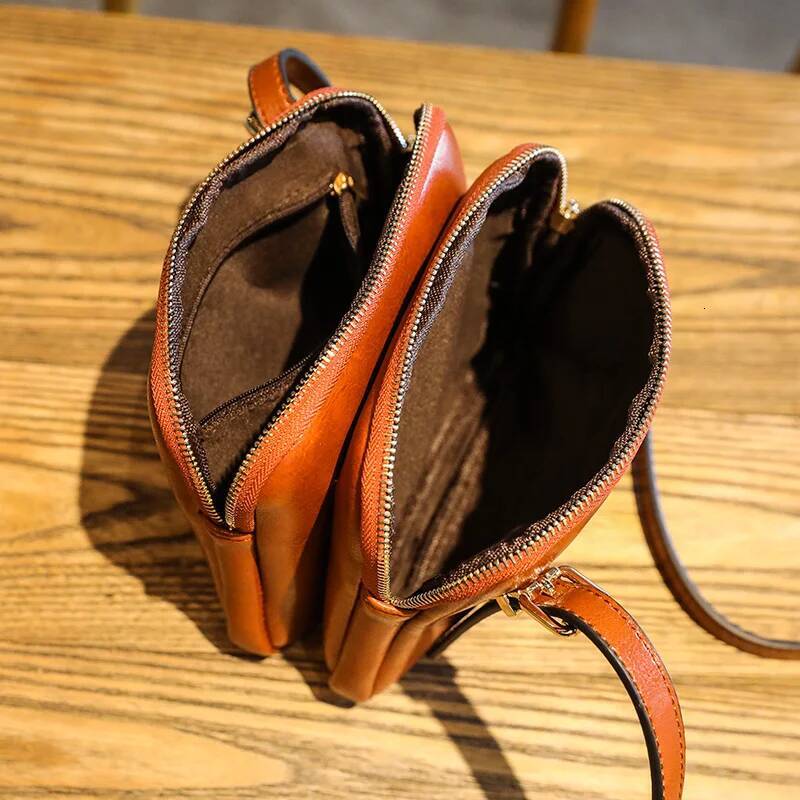 Vintage Style Shoulder Bag Simple Square Crossbody For Women Compartment Handbags Designer Female Messenger Bags high-quality