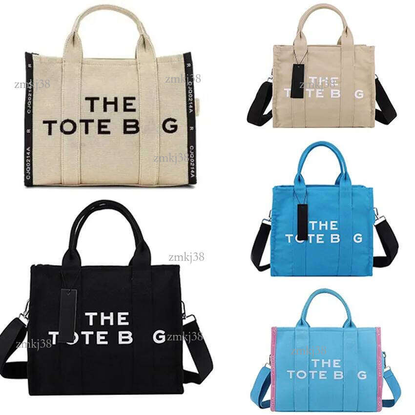 The Tote Bag Designer Bags Handbag Crossbodybag Canvas New Fashionwomen Leather Shoulder Strappochette Large Capacity Shopping Bag Marcly Jacobly Totebag F84
