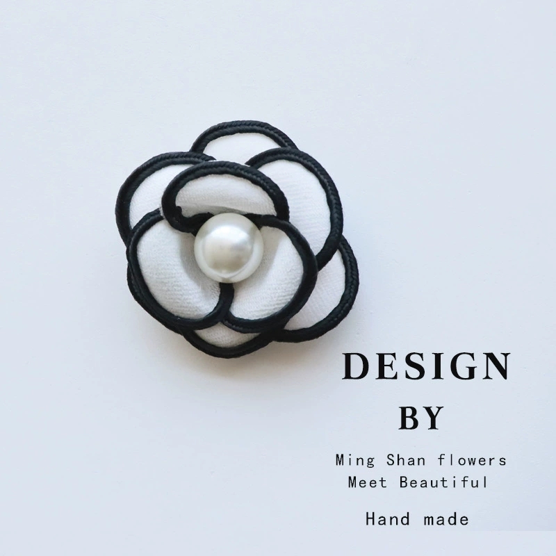 pearl flower French semi-finished skirt headwear hair accessories chest flower brooch suit clothing accessories