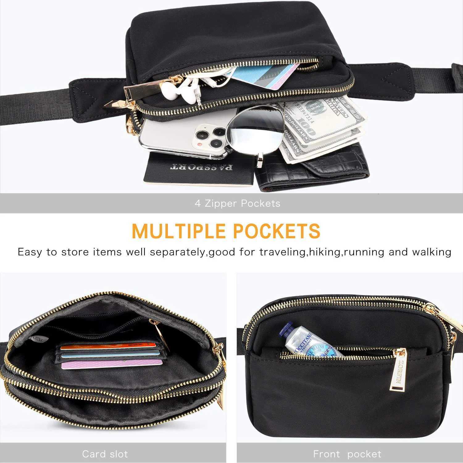 Mtifuncti Ch Bags Anti Theft Single Crossbody Bags for Men Waterproof M Cross Body Messenger Waist Bag Fanny Pack Sac Y250724