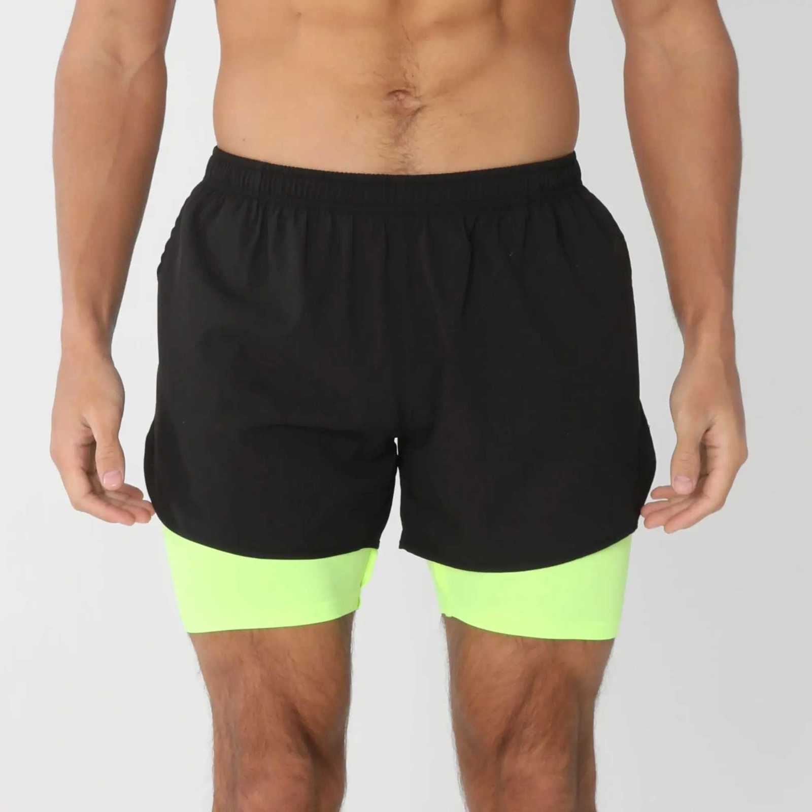 Gym Shorts Men Running Shorts with Liner Pockets Towel Loop Quick Dry Lightweight Workout Mens Breathable Athletic Sport Shorts W250724