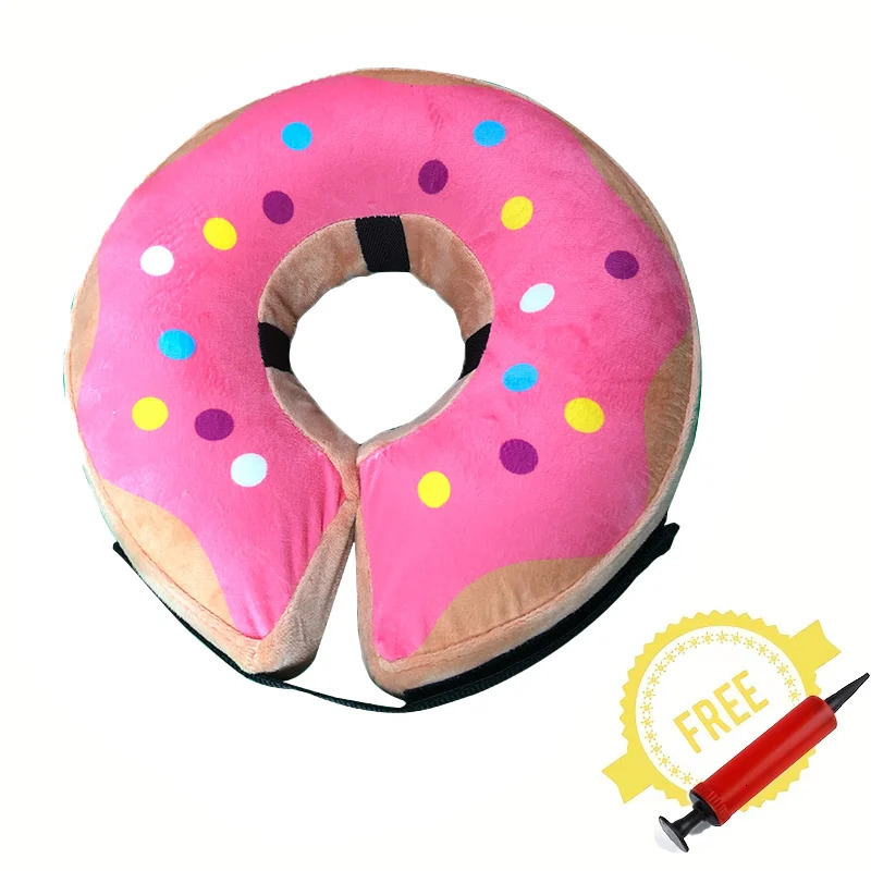 Inflatable Dog Cone Collar For Post-Surgery Recovery - Soft And Comfortable E-Collar For Large Medium And Small Dogs And Cats 250716